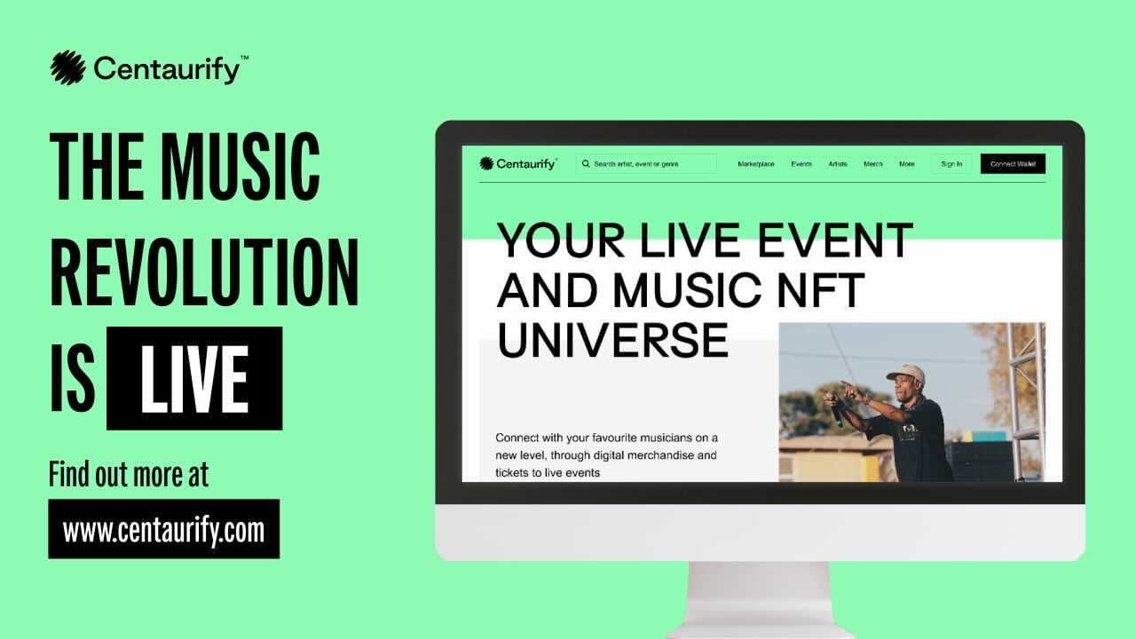Music and NFT Platform Centaurify Rebrands With Big Partnerships in Pipeline