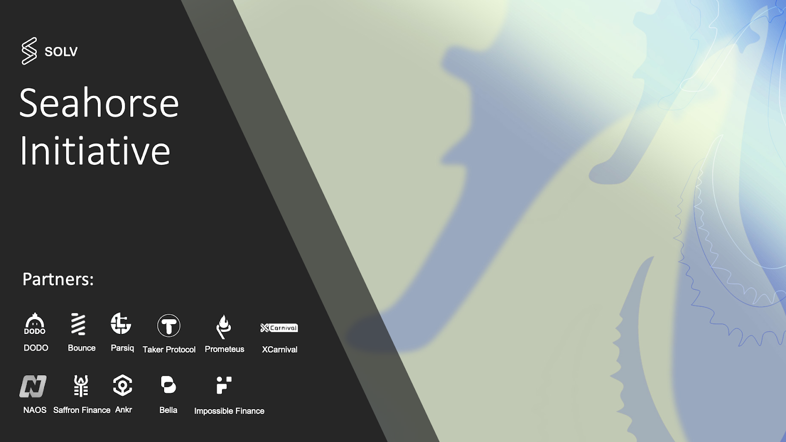 Solv Protocol Launches “Seahorse” Initiative to Manage Allocations