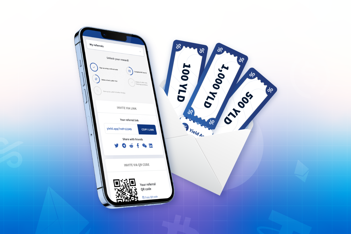 Un nouveau programme de parrainage de Yield App offre un bonus massif