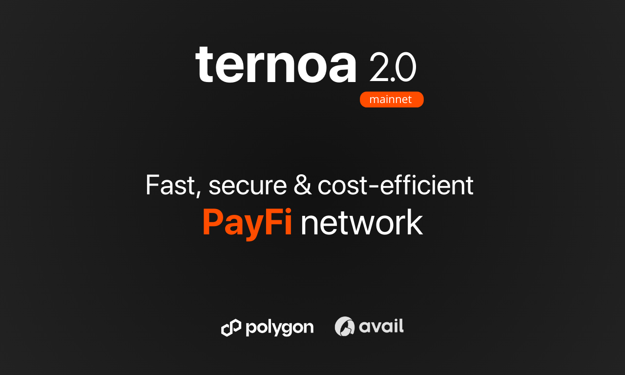 Getting Ready to Onboard Millions of Retail Consumers on the Agglayer With Ternoa Zkevm+, a L2 Optimized for Payfi