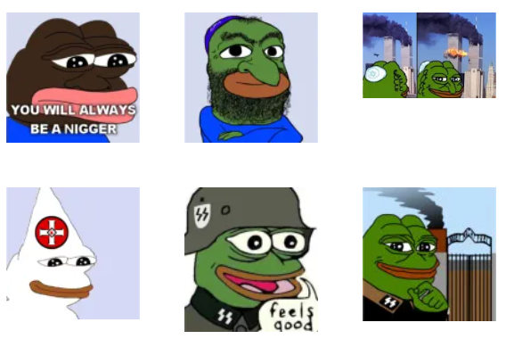 Rassistische Pepe Memes