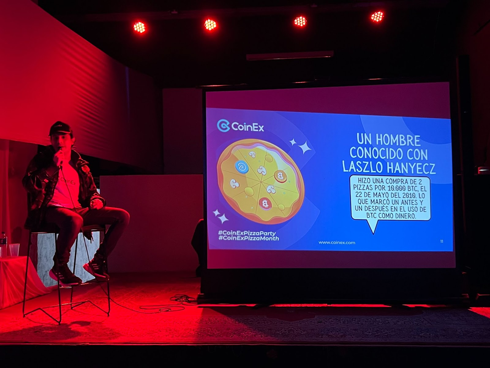 CoinEx celebra el Bitcoin Pizza Day con un exitoso CoinEx Pizza Party en Buenos Aires, Argentina