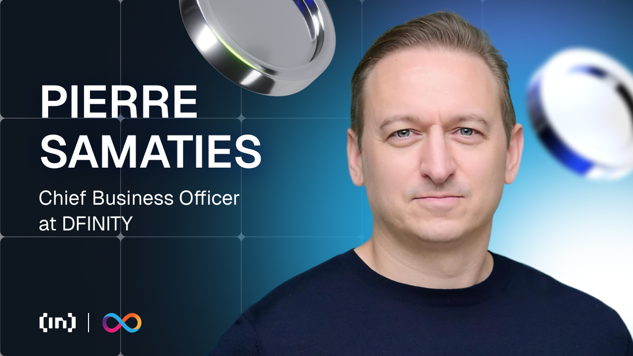 DFINITYs Pierre Samaties diskuterar ‘Självskrivande Internet’—AI som bygger Web3-appar åt dig