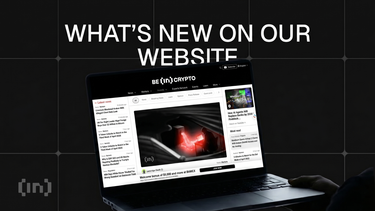 BeInCrypto amplía la experiencia de contenido con nueva página web y características del artículo - BeInCrypto | Related Crypto Article