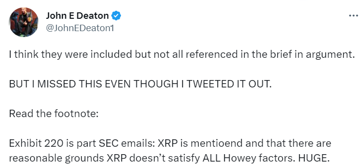 Ripple XRP kein Wertpapier