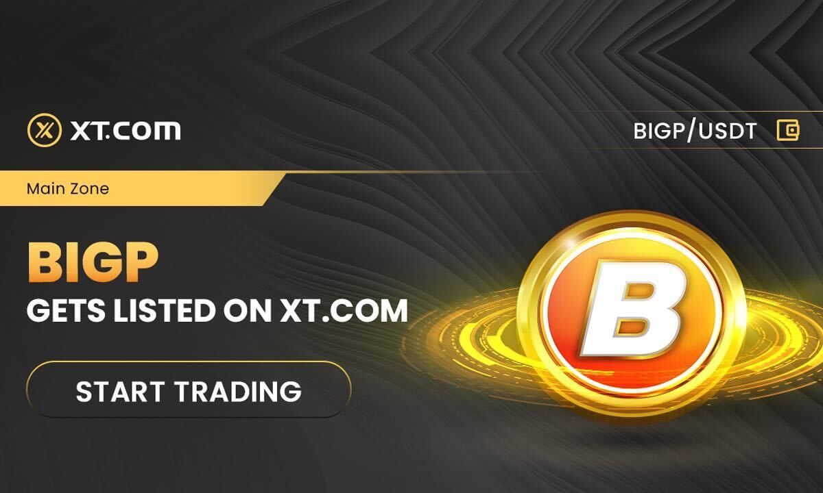 XT.COM Lists BIGP in its Main Zone