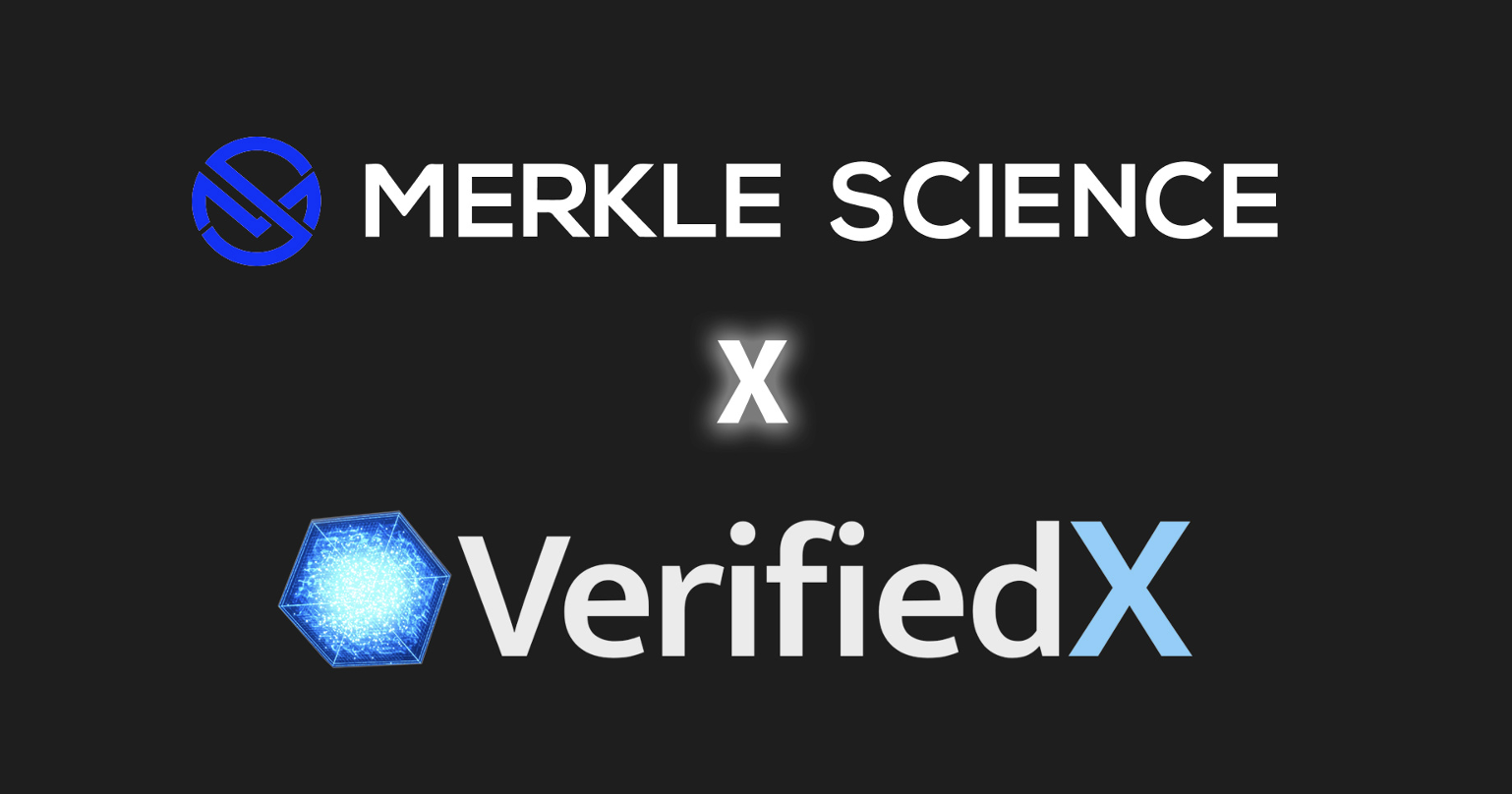 VerifiedX Integrates with Merkle Science Providing Compliance and Critical Infrastructure for Institutional VFX and vBTC Native Ownership