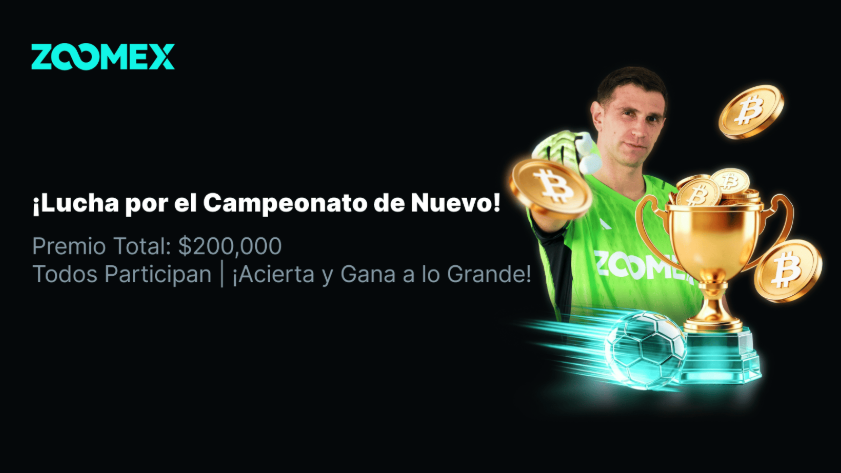 ¡Pool de premios de $200,000 desbloqueado! Zoomex se une al embajador de marca Emiliano Martínez para lanzar la segunda ronda de predicción de la EPL