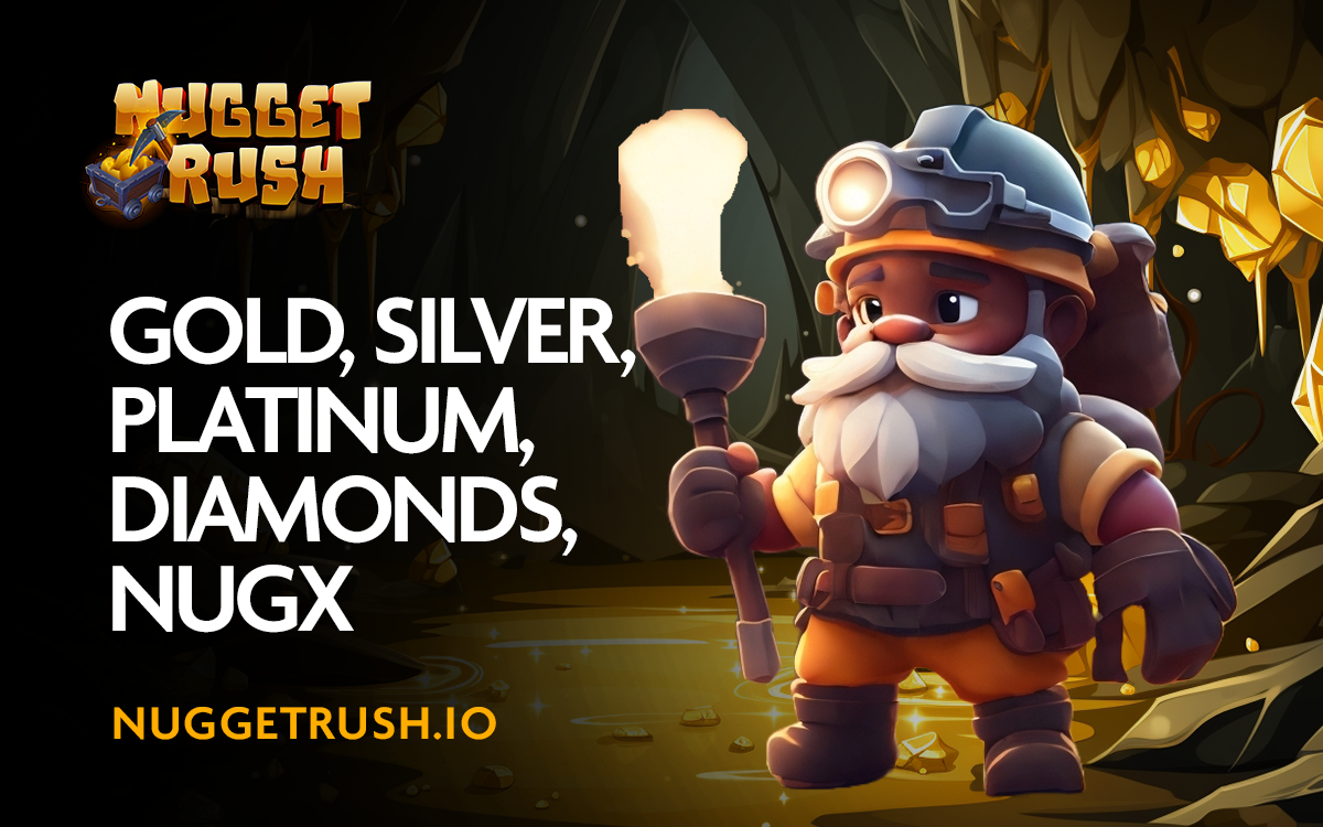 Preço da NuggetRush, rival da Dogecoin, sobe 20% com a primeira rodada de pré-venda esgotada