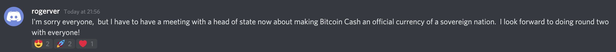 Discord Roger Ver