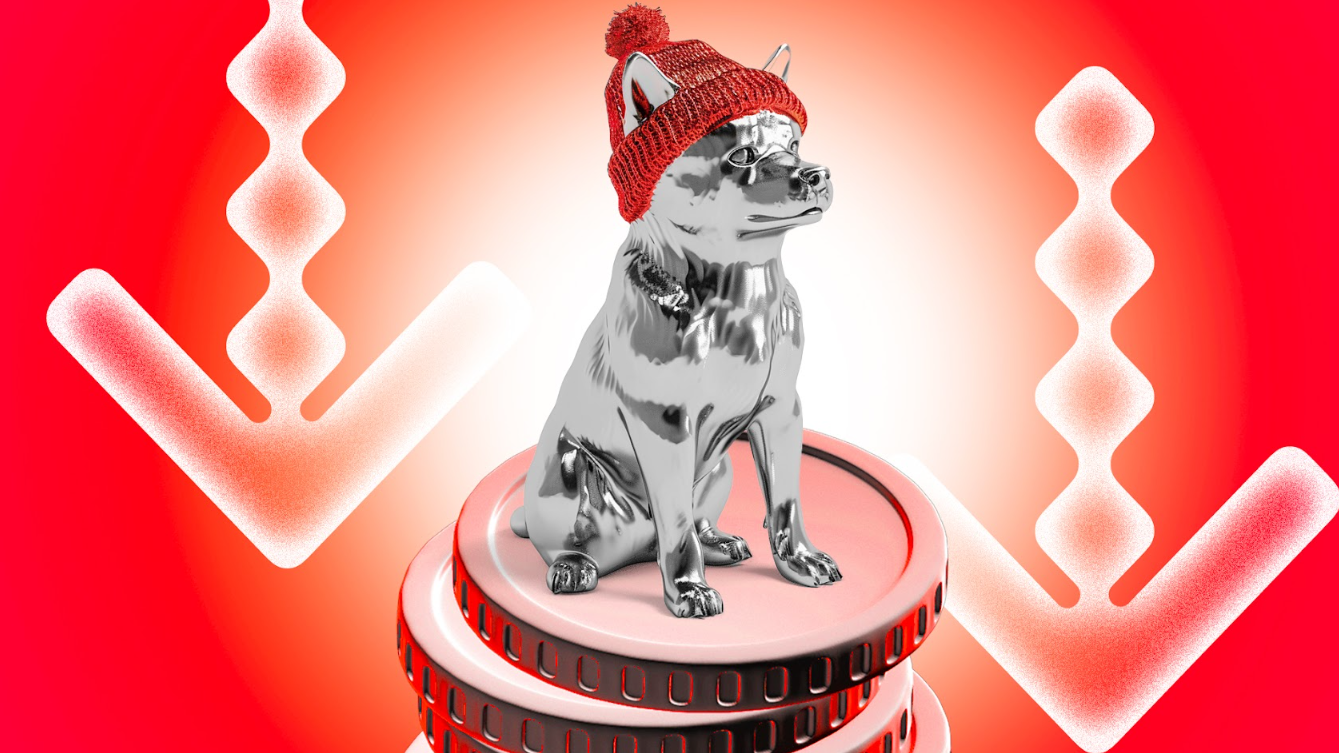 Dogwifhat (WIF) pris hotas att falla under viktigt stöd