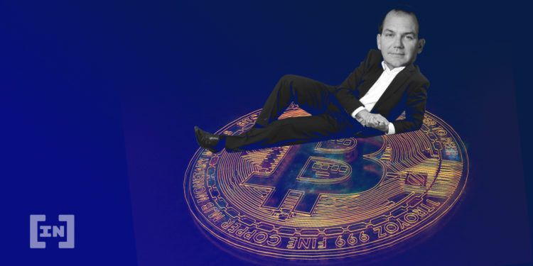 Ein Bitcoin Investor.