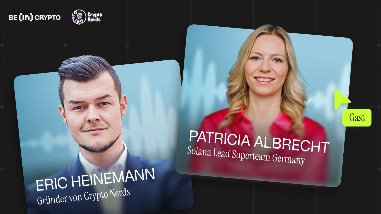 Patricia Albrecht bei Crypto Nerds: Wie Solana Superteam Germany Gründer unterstützt