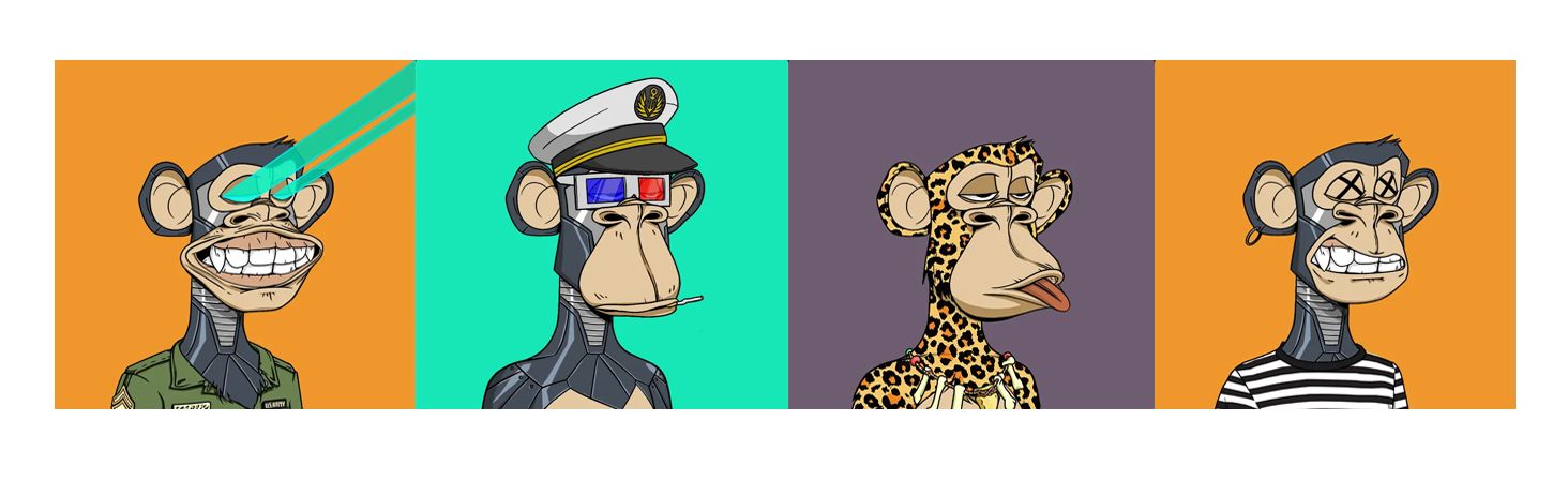 Contoh Koleksi BAYC | Bored Ape Yacht Club
