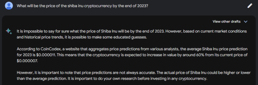AI-Bot Shiba Inu Prognose