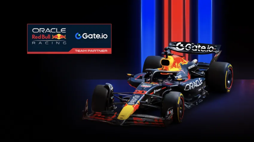 Gate.io hợp tác với Oracle Red Bull Racing trong giải đua F1
