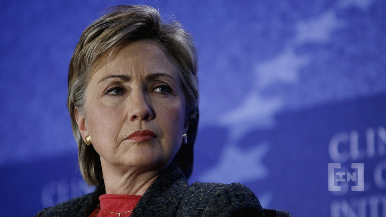 Hillary Clinton critica Biden por não bloquear endereços cripto da Rússia