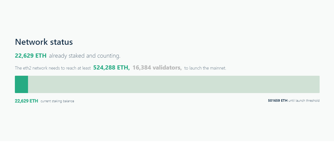 ethereum 2.0 staking