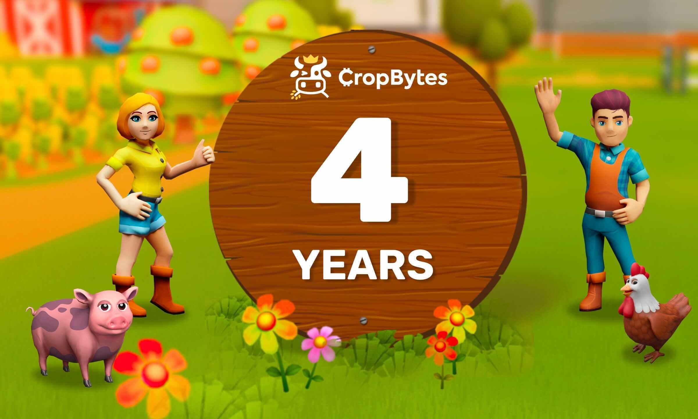 2022 Officially Marks 4 Successful Years For CropBytes