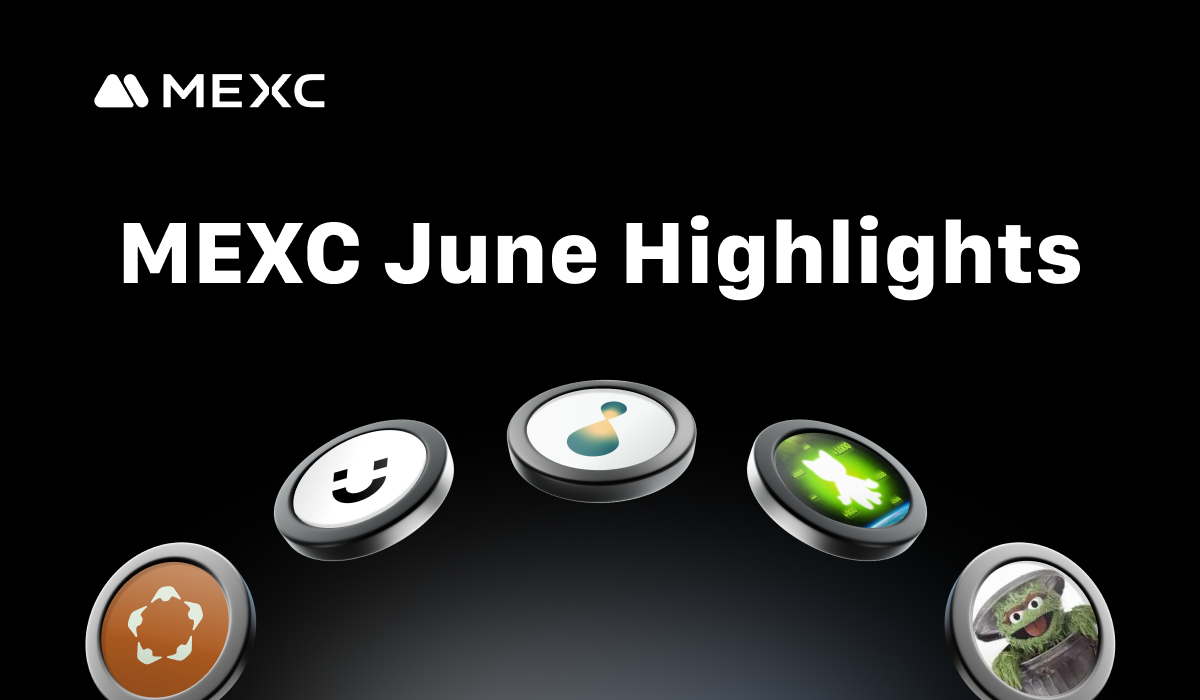 Listagens de tokens da MEXC em junho rendem até 9.100%; projetos do Launchpad disparam