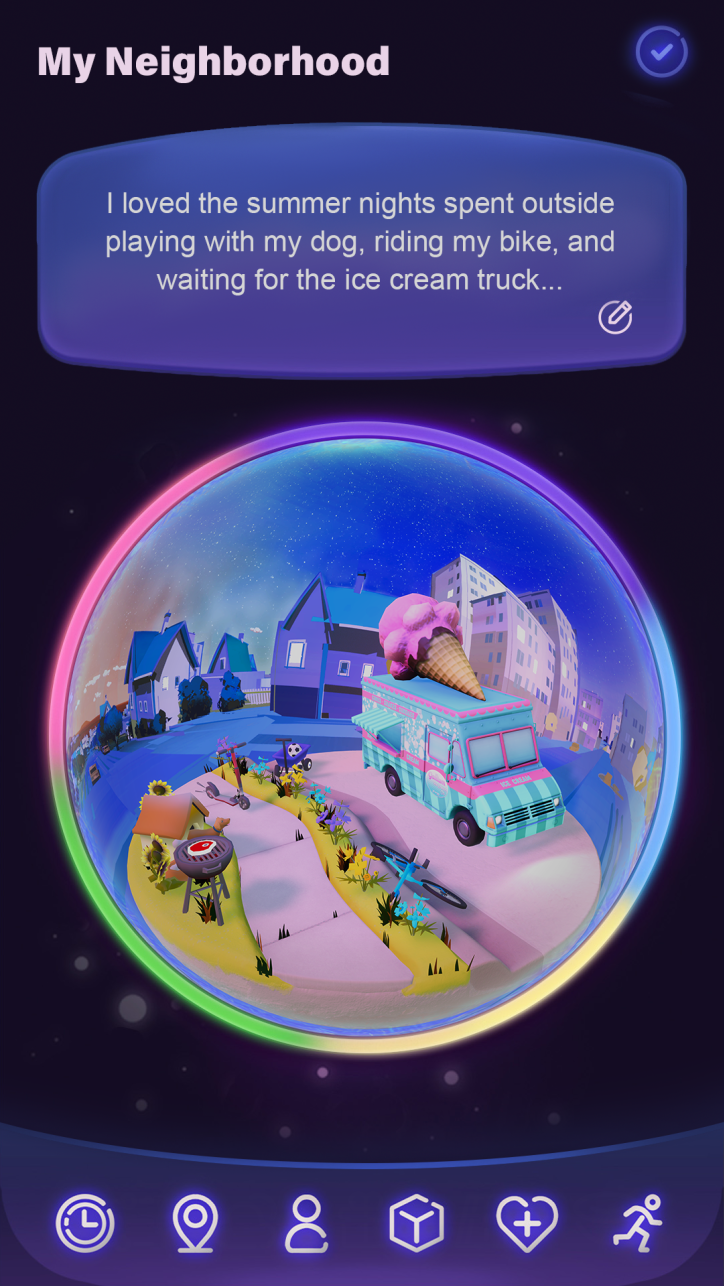 Интерфейс игры Proxi