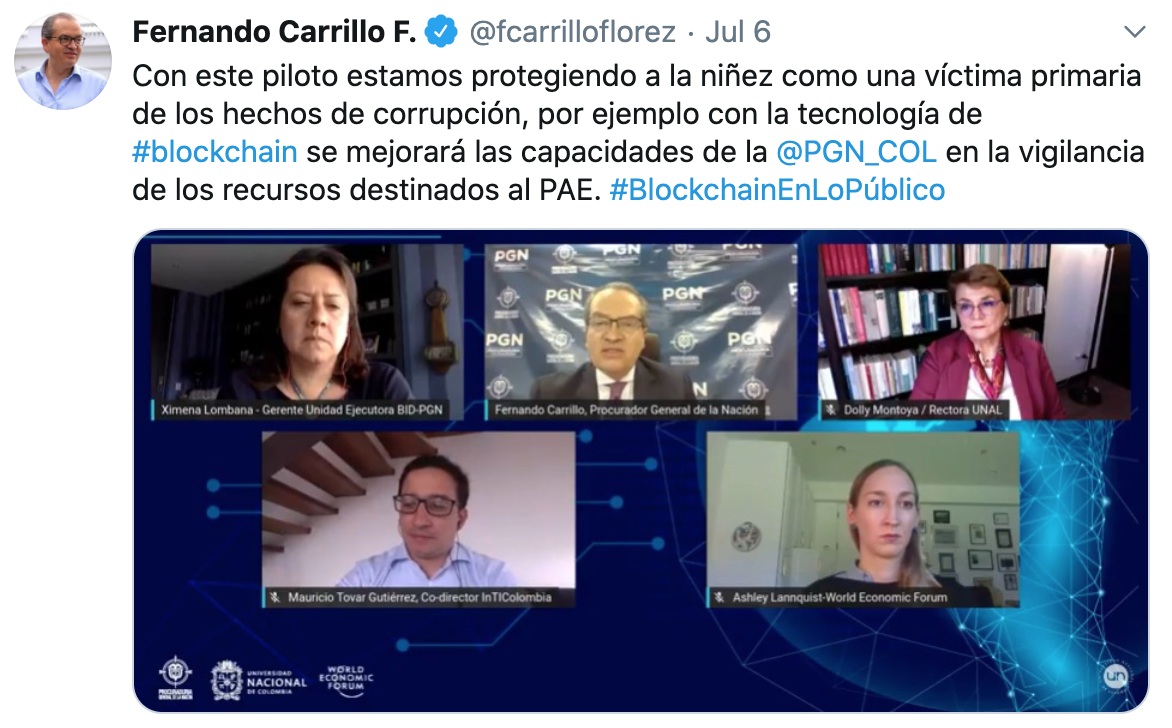 Tuit Fernando Carrillo Colombia