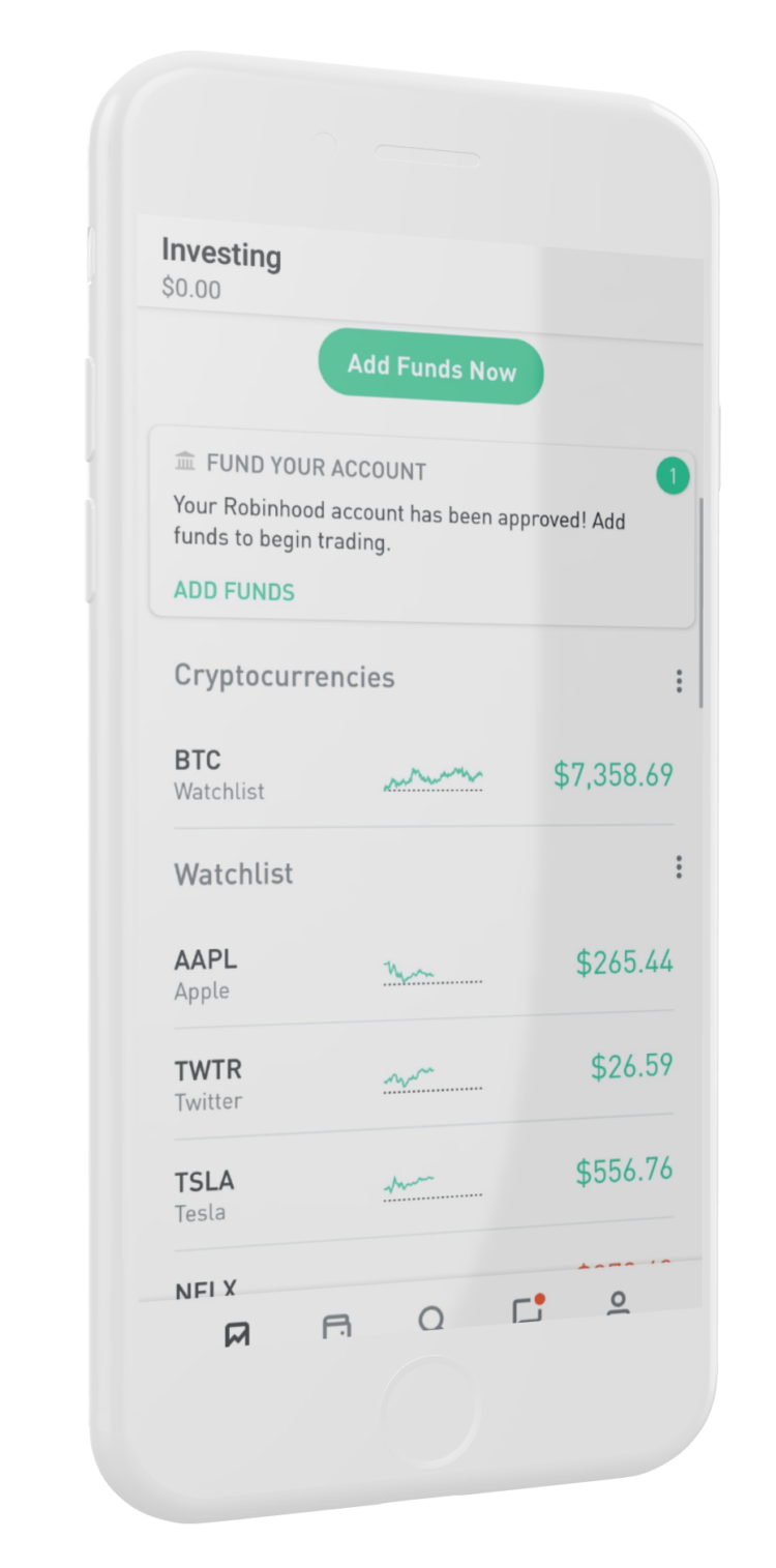 Ứng dụng đầu tư Robinhood