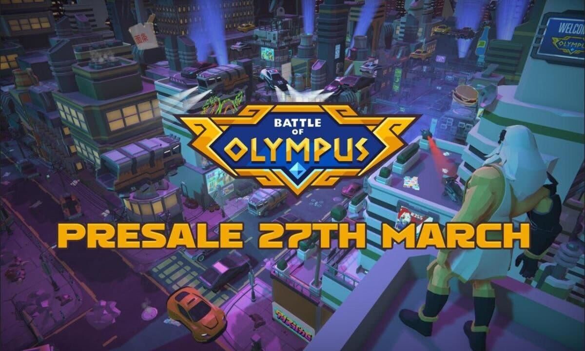 Battle of Olympus Game launches presale on Arbitrum March 27