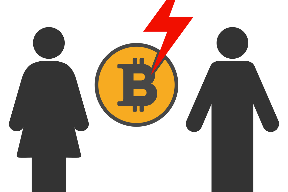bitcoin divorce