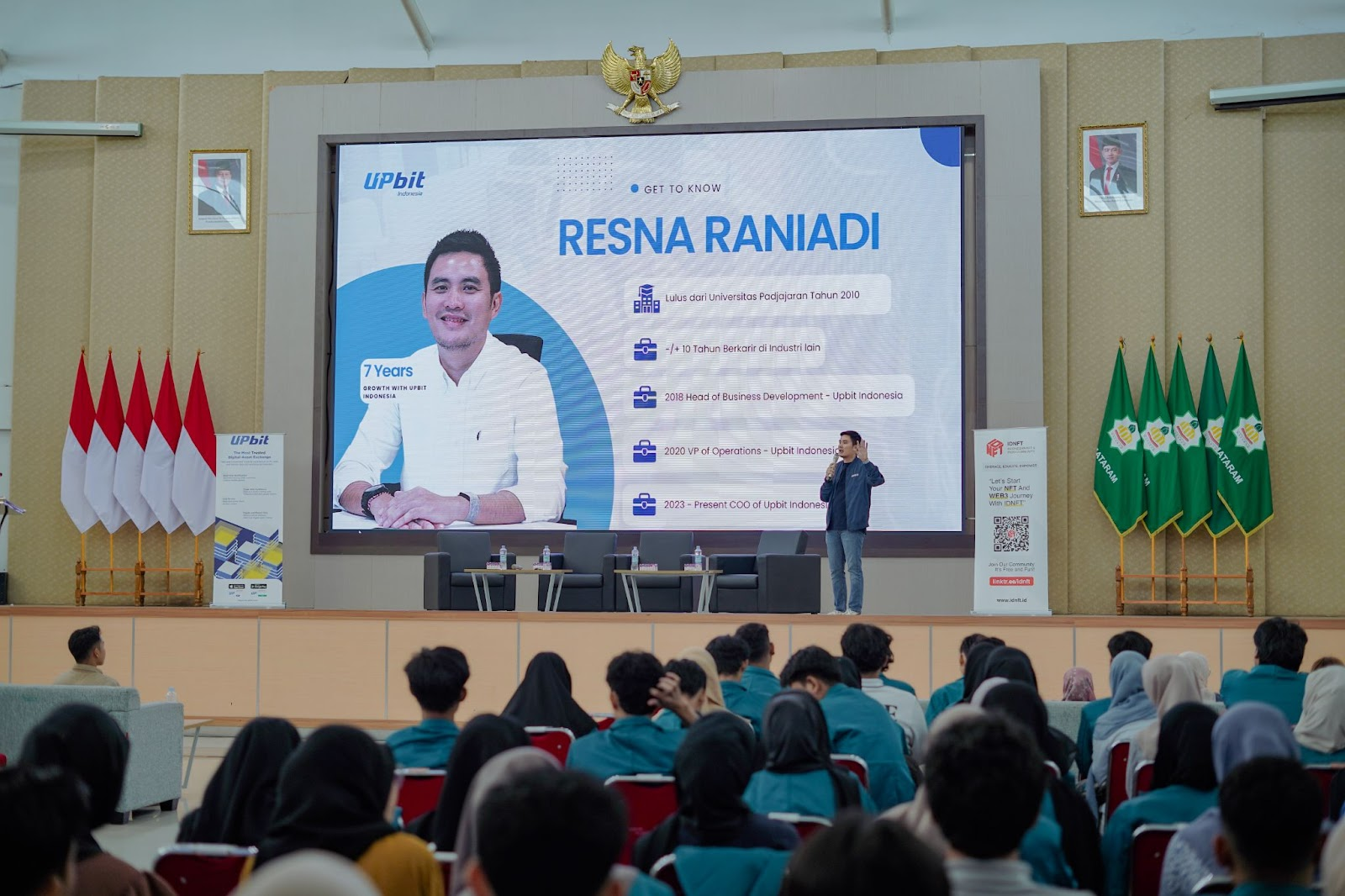 Upbit Gandeng IDNFT Indonesia Genjot Edukasi Blockchain ke Mahasiswa