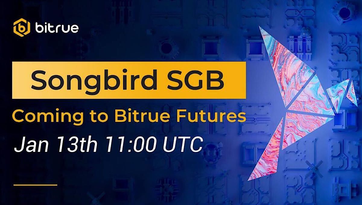 Bitrue Adds Songbird SGB Trading Pair in Futures