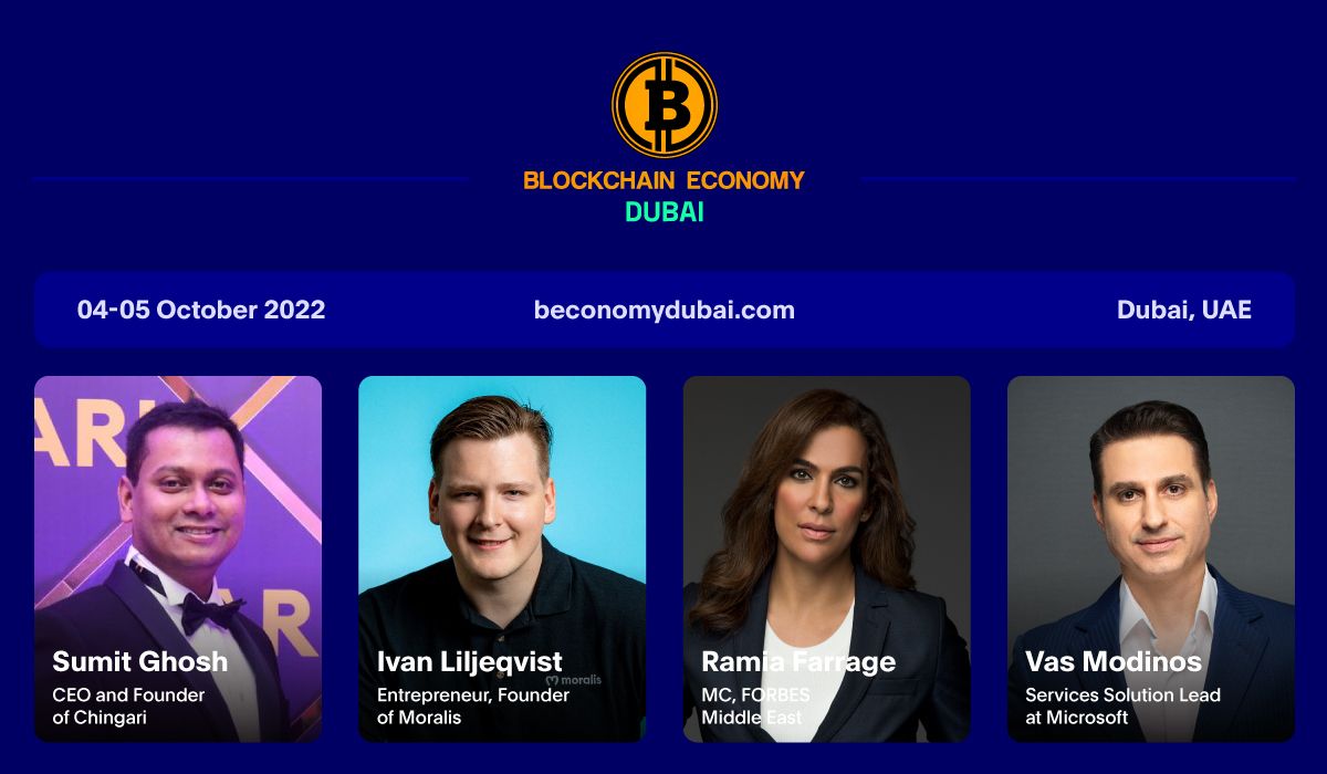Blockchain Economy Dubai Summit Is Just Around the Corner