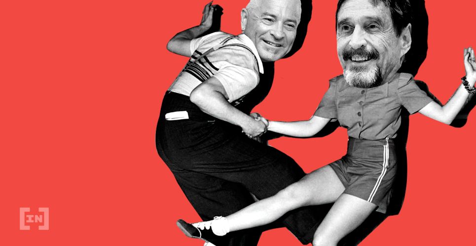 Calvin Ayre and John Mcafee Engage in Morality Battle on Twitter