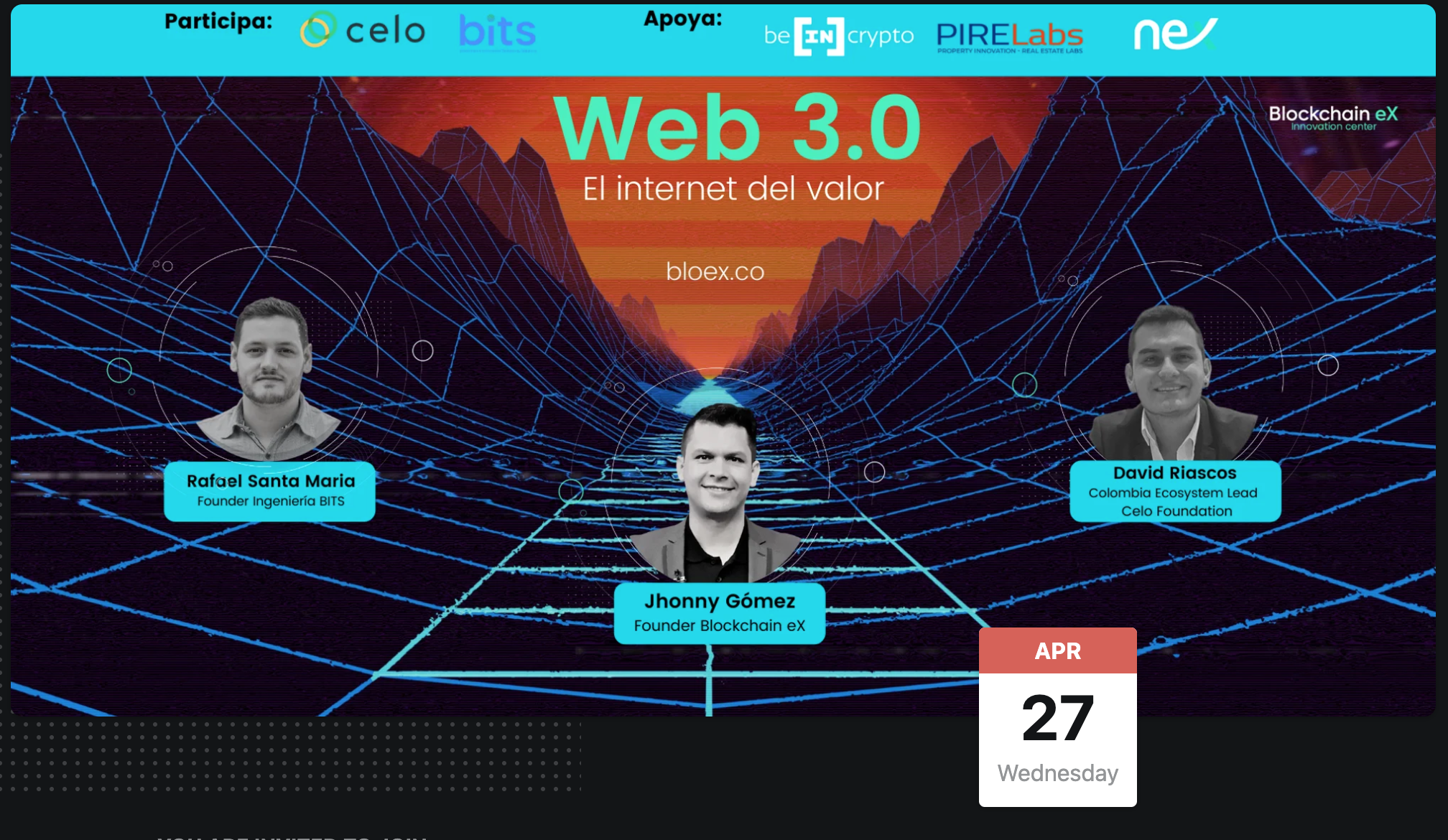 Web 3.0 El Internet del valor: un evento para hablar de la tercera generación de servicios de Internet