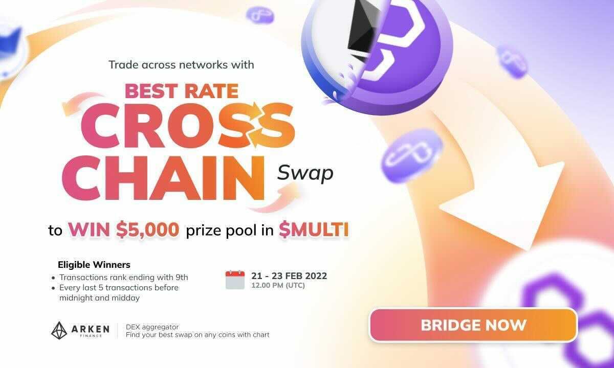 Introducing ‘Best Rate Cross-Chain Swap’ on Arken Finance