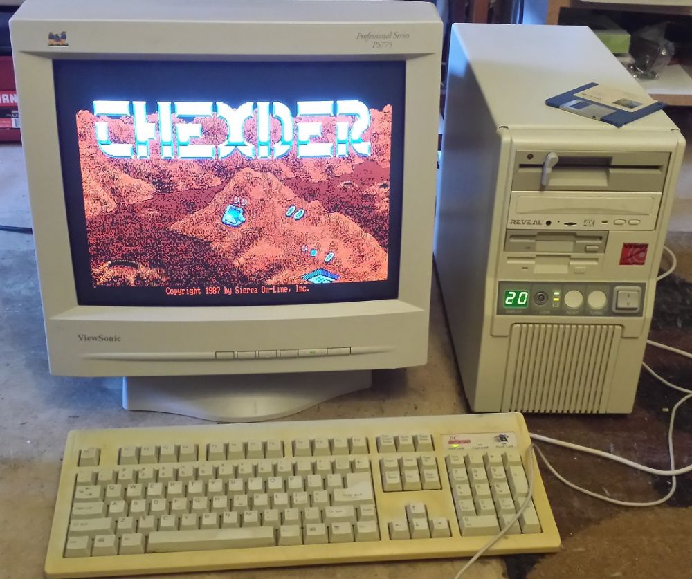 Винтажный компьютер 286