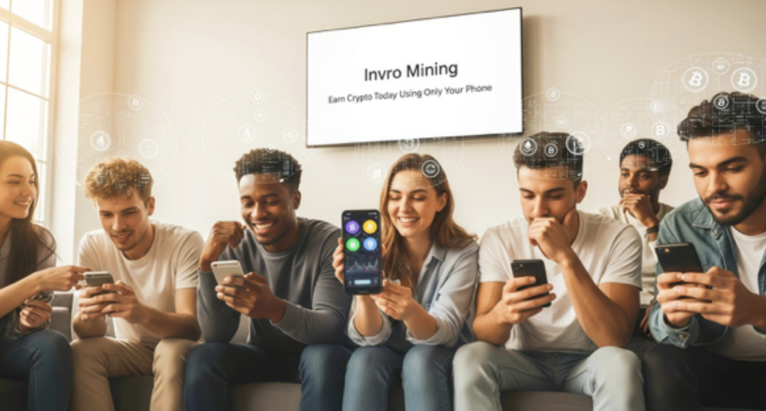 Invro Mining Shows You How to Earn Crypto Today Using Only Your Phone