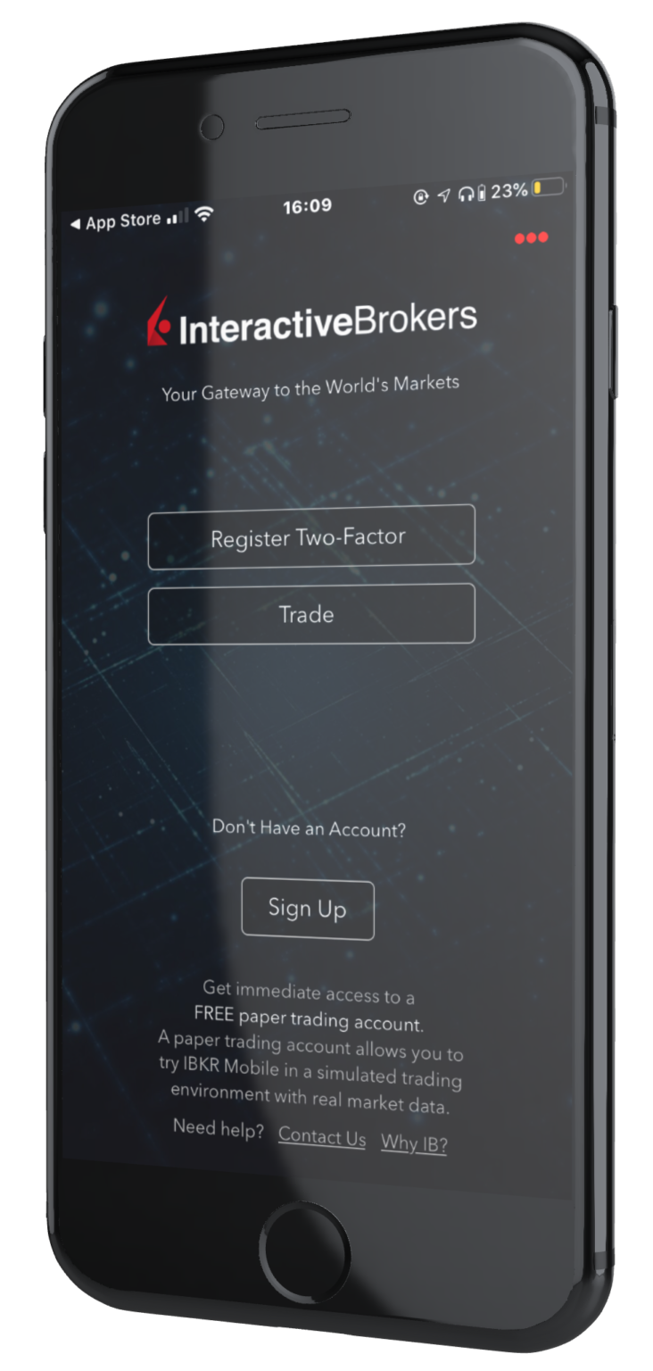 ứng dụng giao dịch Interactive Brokers