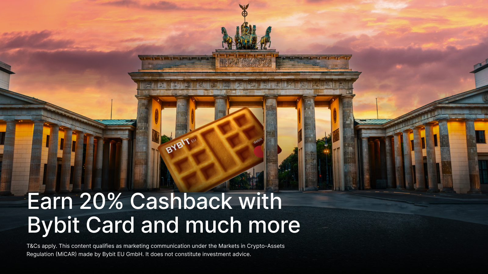 Bybit Card startet in Europa: Unglaubliche 20-Prozent-Cashback!