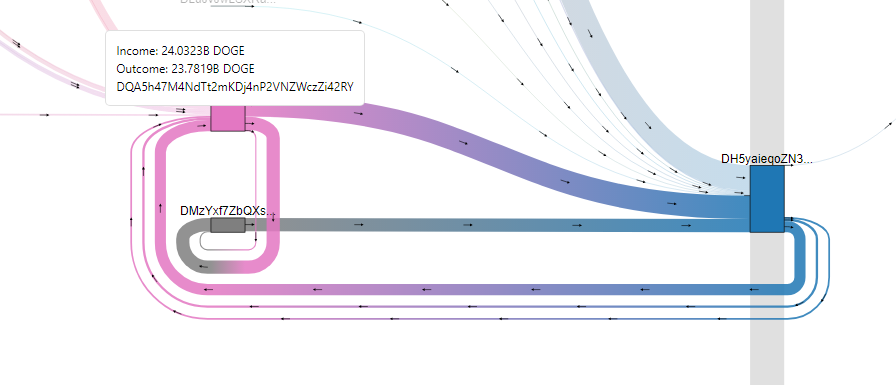 dogecoin wallet onchain