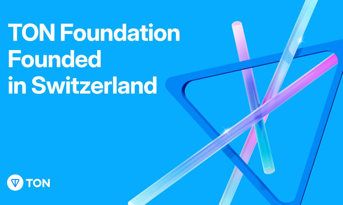 Ton Foundation Founded in Switzerland as a Non-profit Organization