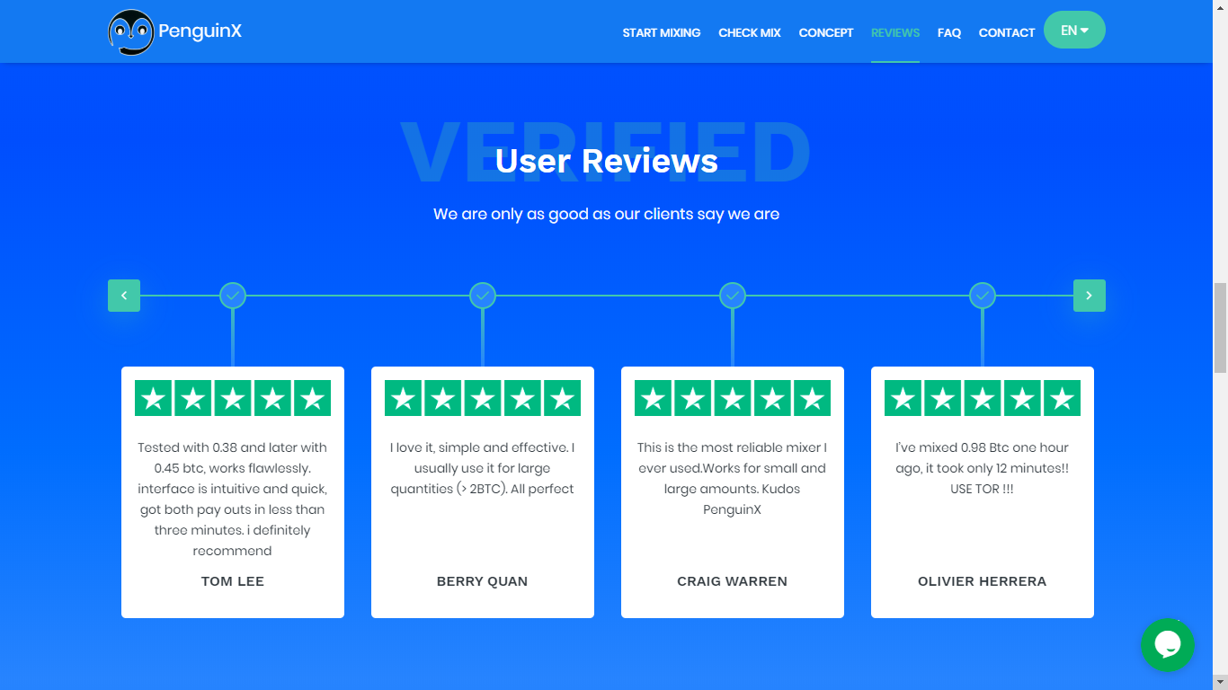 Ninguna de estas reseñas existen en Trustpilot. Imagen: PenguinX