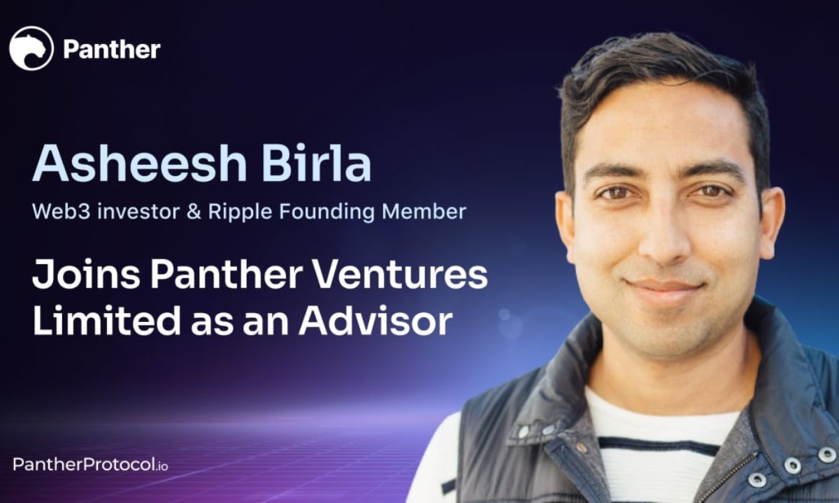 Panther Ventures Appoints Ripple Founding Member Asheesh Birla as Advisor