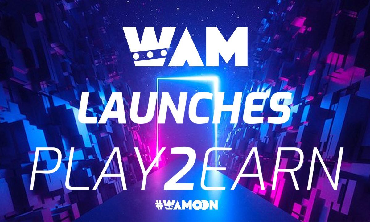 WAM Launchs Play-to-Earn Within WAM.app