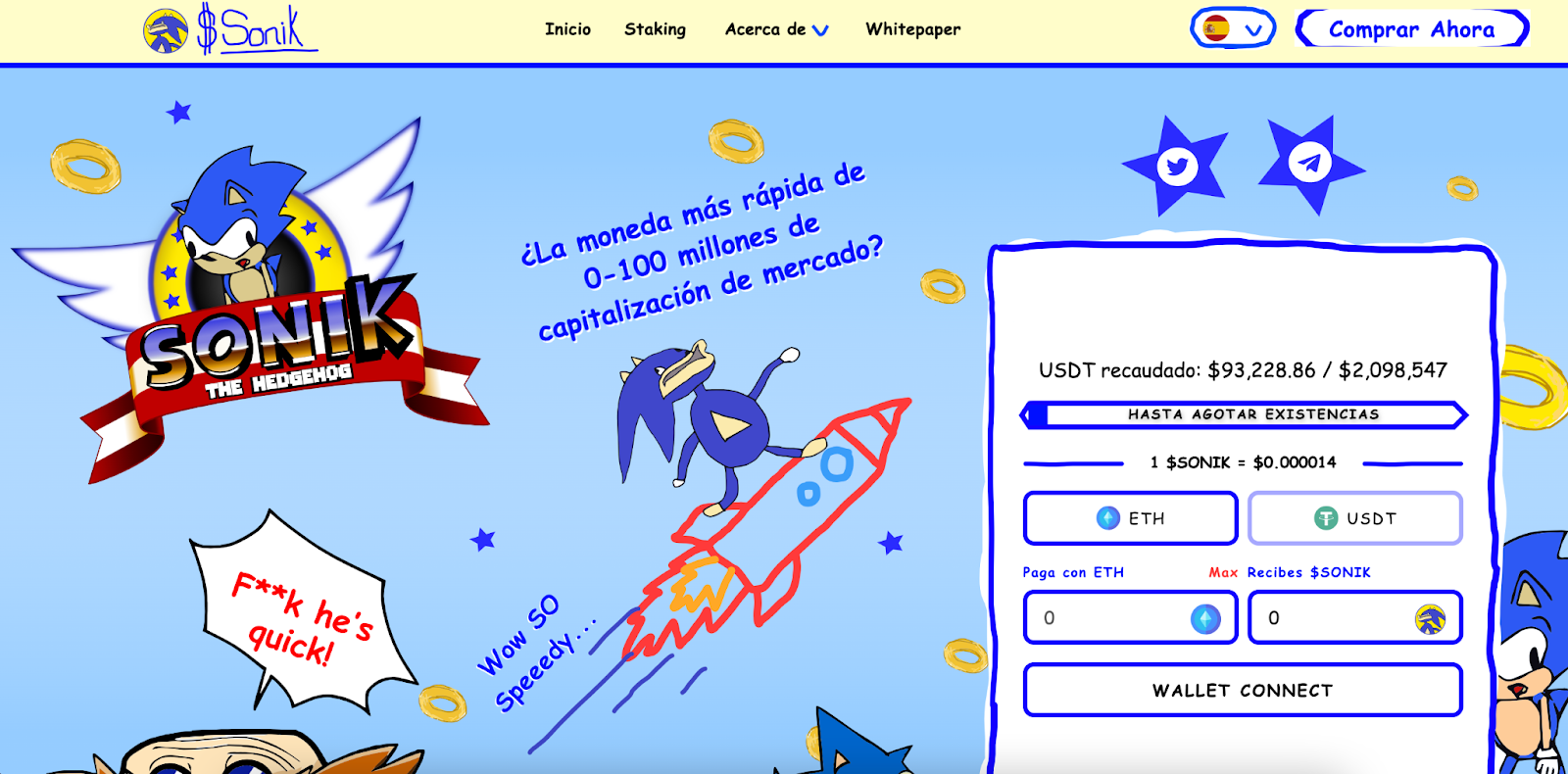 ApeCoin, Luna Classic y Pepe Coin se derrumban mientras Sonik supera los 90.000 dólares