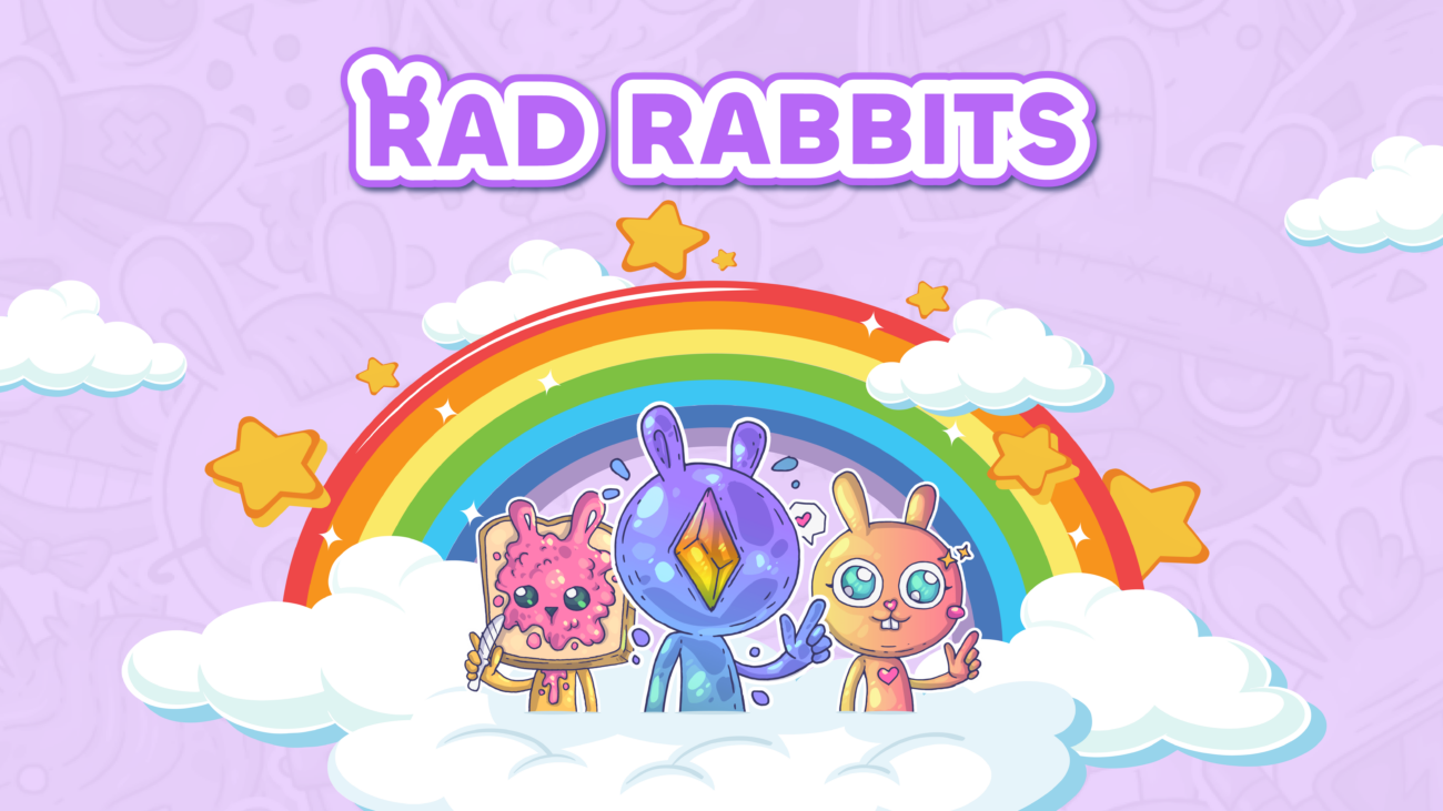 Rad Rabbits NFT Launches Rainbow Rabbits for Pride Month