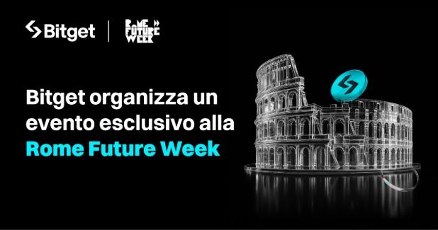 Bitget porta il futuro delle criptovalute alla Rome Future Week con un evento esclusivo a tema Web3