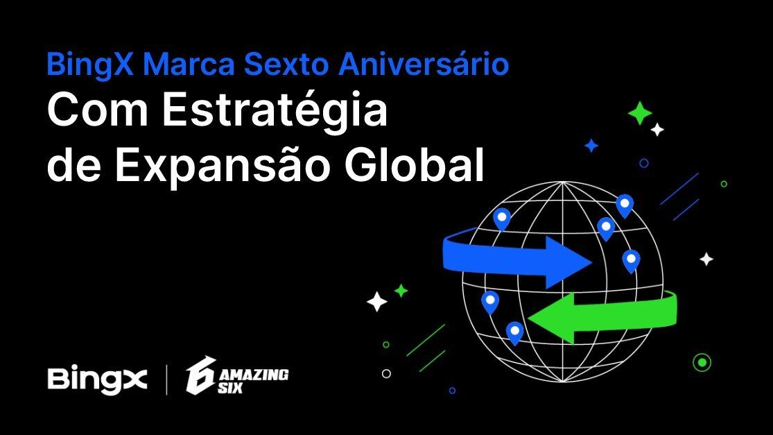 BingX marca sexto aniversário com estratégia de expansão global