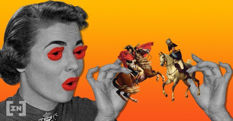 Das Spiel zwischen den Kryptowährungen.