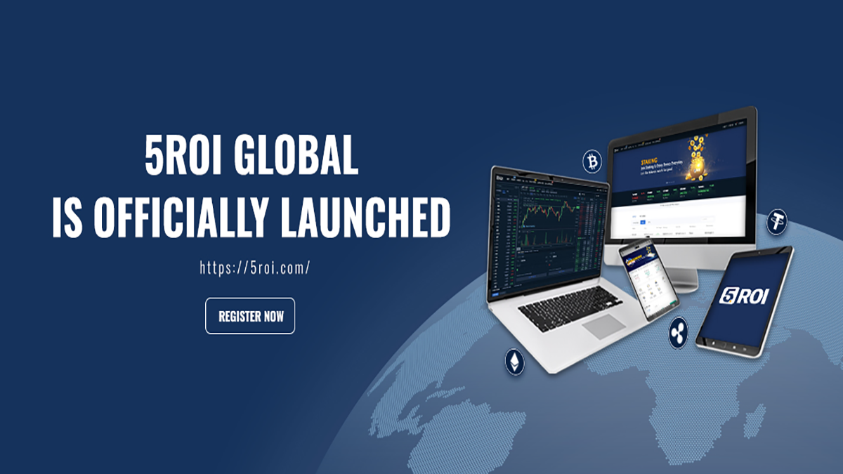 Lancement de 5ROI Global, exchange financier de cryptomonnaies multiplateforme